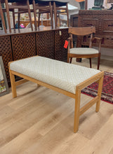 Load image into Gallery viewer, Upholstered Modern Bench

