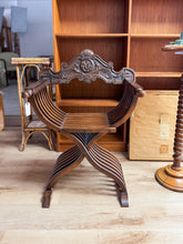Load image into Gallery viewer, Vintage Italian Walnut Chair
