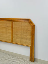 Load image into Gallery viewer, Queen Bamboo and Wicker Headboard
