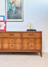 Load image into Gallery viewer, Dixie 9 Drawer Mid Century Dresser
