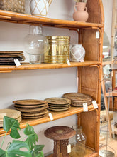 Load image into Gallery viewer, Oversized Arched Rattan Shelf
