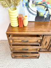 Load image into Gallery viewer, Mid Century 9 Drawer Dresser
