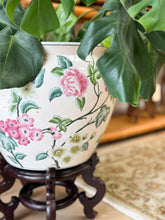Load image into Gallery viewer, Large Chinoiserie Coy Pot and Stand
