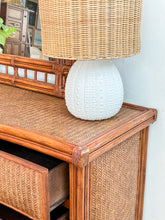 Load image into Gallery viewer, 6 Drawer Rattan Dresser
