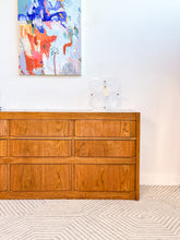 Load image into Gallery viewer, 9 Drawer Mid Century Dresser
