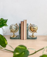 Load image into Gallery viewer, Pair of Marble Globe Bookends
