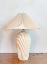 Load image into Gallery viewer, Pair of Pleated Lamps
