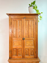 Load image into Gallery viewer, Antique Pine 2 Piece Cabinet
