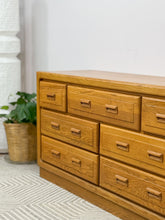 Load image into Gallery viewer, Vintage Oak Dresser
