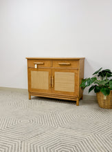 Load image into Gallery viewer, Heywood Wakefield Style Rattan Cabinet
