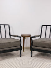 Load image into Gallery viewer, Pair of Bobbin Spindle Chairs
