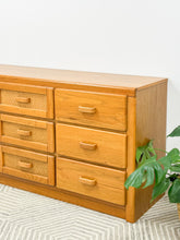 Load image into Gallery viewer, 9 Drawer Cane Front Dresser
