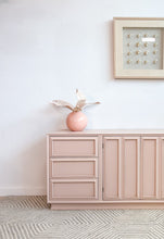 Load image into Gallery viewer, Pink 9 Drawer Mid Century Dresser
