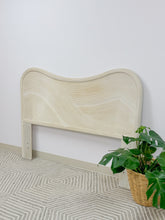 Load image into Gallery viewer, Vintage Queen Pencil Reed Headboard
