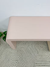 Load image into Gallery viewer, Postmodern Pink Waterfall Console Table
