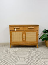 Load image into Gallery viewer, Heywood Wakefield Style Rattan Cabinet
