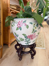 Load image into Gallery viewer, Large Chinoiserie Coy Pot and Stand
