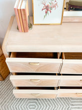 Load image into Gallery viewer, 9-Drawer Pencil Reed Dresser
