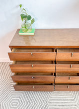 Load image into Gallery viewer, 12 Drawer MCM Dresser
