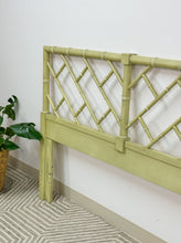 Load image into Gallery viewer, Queen Henry Link Faux Bamboo Headboard
