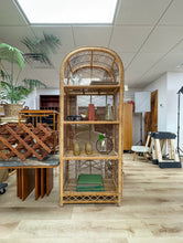 Load image into Gallery viewer, Large Arched Wicker Rattan Shelf
