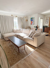 Load image into Gallery viewer, Down filled Linen Cloud Sectional
