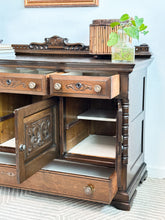 Load image into Gallery viewer, Jacobean Style Antique Buffet
