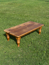 Load image into Gallery viewer, Vintage Pine Solid Wood Coffee Table
