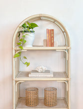 Load image into Gallery viewer, Arched Rattan Shelf
