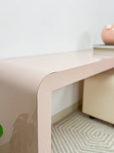 Load image into Gallery viewer, Postmodern Pink Waterfall Console Table
