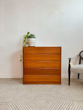 Load image into Gallery viewer, Danish Teak Chest of Drawers
