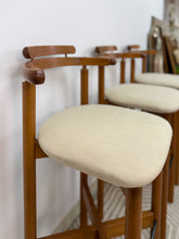 Load image into Gallery viewer, Set of 3 Findahls Møbelfabrik Barstools
