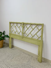 Load image into Gallery viewer, Queen Henry Link Faux Bamboo Headboard
