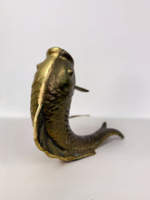 Load image into Gallery viewer, Brass Fish Sculptural Vase
