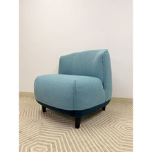 Load image into Gallery viewer, Costal Modern Blue Upholstered Accent Chair Living Room Bedroom Comfortable
