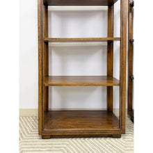 Load image into Gallery viewer, Drexel MCM Transitional Bookcase Pair Solid Wood Vintage Mid-Century Storage
