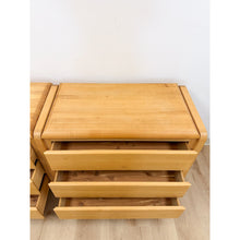 Load image into Gallery viewer, Custom Oak 6-Drawer Dresser Butcher Block Top Vintage Handcrafted Bedroom Piece

