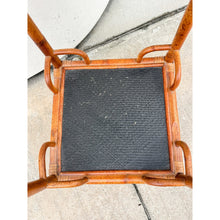 Load image into Gallery viewer, Bamboo Planter Stand Vintage Hollywood Regency Chinoiserie Tall Coastal
