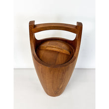 Load image into Gallery viewer, RARE Jen Quistgaard for Dansk Teak Ice Bucket MCM Brazilia Inspired Vintage
