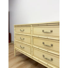 Load image into Gallery viewer, Henry Link Bali Hai Cream Faux Bamboo Six Drawer Dresser Hollywood Regency
