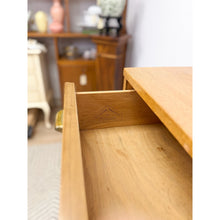 Load image into Gallery viewer, Stanley Blonde Tallboy Dresser Mid-Century Wood Bedroom Storage 36" Wide
