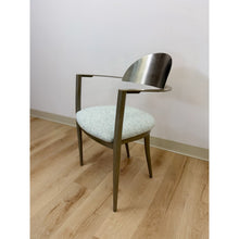 Load image into Gallery viewer, Elite Modernist Stainless Steel Dining Accent Chair Upholstered Seat
