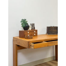 Load image into Gallery viewer, Vintage Handmade Organic Modern Pine Plywood Desk, Lou Hodges Style MCM
