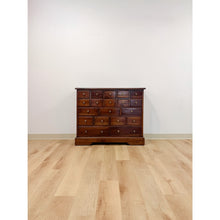 Load image into Gallery viewer, Vintage Apothecary Cabinet Handmade Nineteen Drawer Wood Storage Traditional
