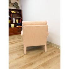 Load image into Gallery viewer, Vintage Drexel Heritage Pink Upholstered Armchair Post Modern, Hollywood Regency
