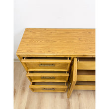 Load image into Gallery viewer, Lea Furniture Faux Bamboo Nine Drawer Dresser Vintage Coastal Bedroom Furniture

