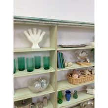 Load image into Gallery viewer, Handmade Seafoam Coastal Wood Shelf Weathered Vintage Display Storage 10 Shelves
