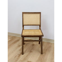 Load image into Gallery viewer, Safavieh Couture Cane Two Tone Accent Chair Coastal Like New
