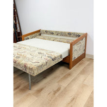 Load image into Gallery viewer, Vintage Sleeper Sofa Hestbæk Danish MCM Teak Convertible Daybed Pullout Couch
