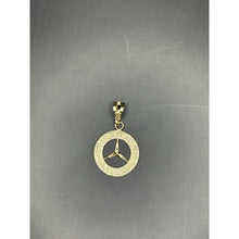 Load image into Gallery viewer, 14k Yellow Gold Mercedes Pendant 3.1 Grams Gold Jewelry
